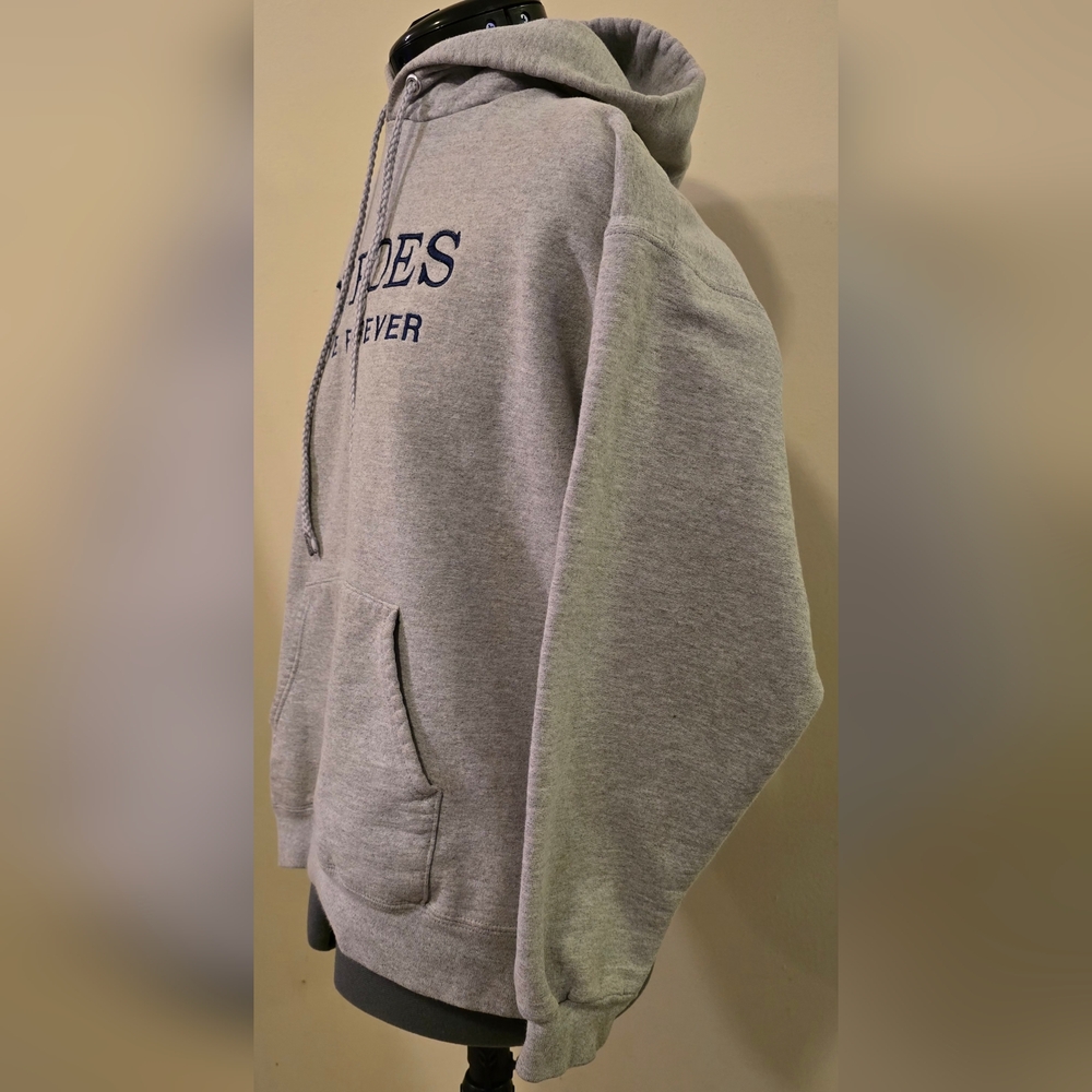 NWOT Heroes Live Forever Gray Hoodie